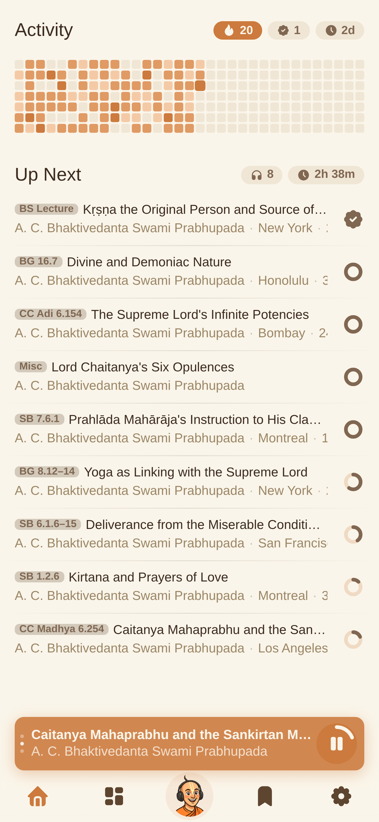 Track your progress